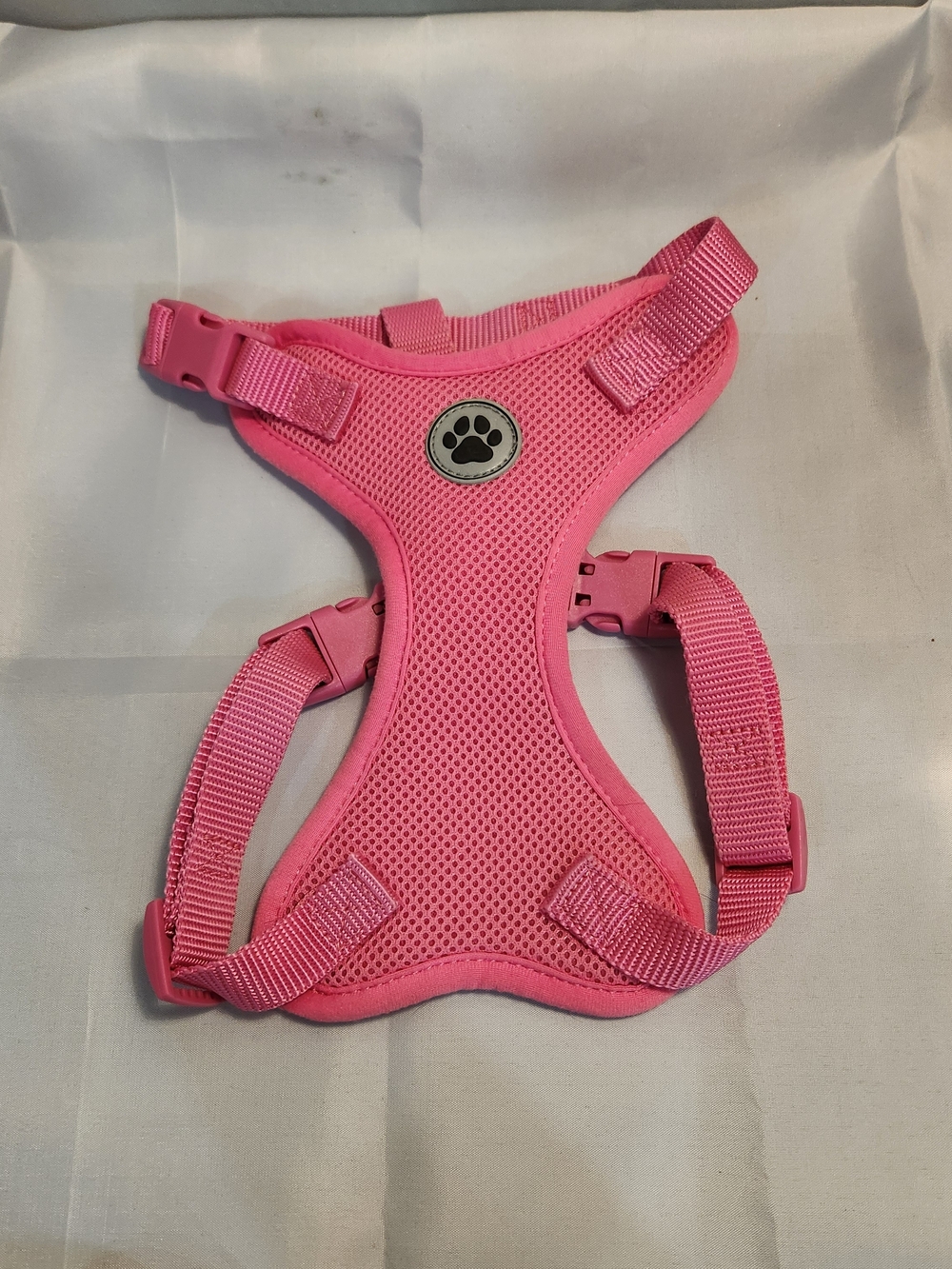 Vibrant Life Pink Mesh No-Pull Dog Harness - Comfortable Fit Size M